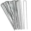 metal fabric staples|Sunnydaze Decor Silver Metal Garden Stakes .